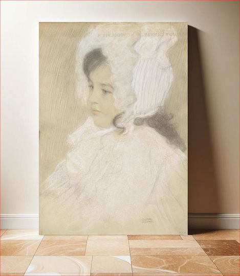 A Child Marie Painting on Canvas 40x50cm