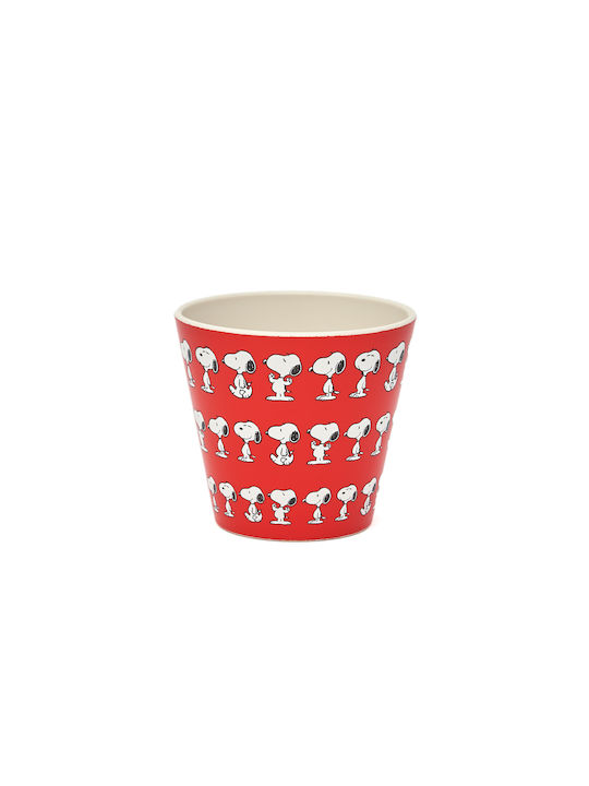 QuyCup Snoopy Mug Ceramic with Lid Multicolored 90ml 1pcs