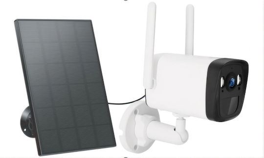 Anga AQ-8124ISW IP Κάμερα Παρακολούθησης Wi-Fi Full HD 1080p Αδιάβροχη Μπαταρίας με Φακό 3.6mm