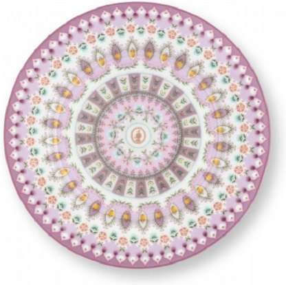 PiP Studio Teller Wüste aus Porzellan Mehrfarbig mit Durchmesser 17cm PiP Studio Teller Wüste aus Porzellan Mehrfarbig mit Durchmesser 17cm