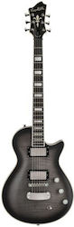 Hagstrom Ultra Max Cosmic Blackburst Elektrische Gitarre Einfacher Schnitt mit E-Gitarren Schwarz Hagstrom Ultra Max Cosmic Blackburst Elektrische Gitarre Einfacher Schnitt mit E-Gitarren Schwarz