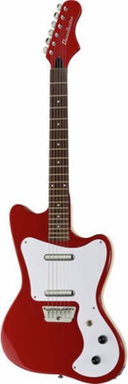 Danelectro 67 Red Elektrische Gitarre Rot