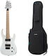 Harley Benton Set Elektrische Gitarre Schwer Weiß
