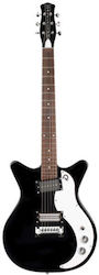 Danelectro 59x Black Ηλεκτρική Κιθάρα Double Cut Μαύρη