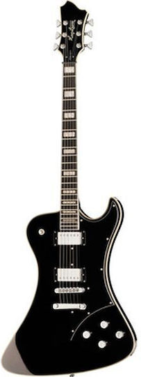 Hagstrom Fantomen Black Ηλεκτρική Κιθάρα Single Cut Μαύρη