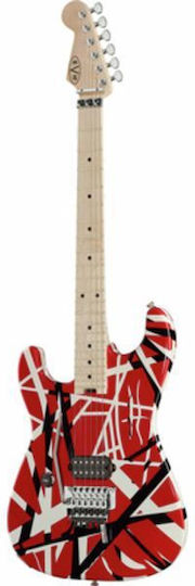 EVH Striped Lh Rbws Ηλεκτρική Κιθάρα Μαύρη