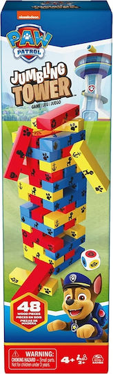 Επιτραπέζιο Παιχνίδι Paw Patrol Jumbling Tower για 2 Παίκτες 4+ Ετών (EN) Spin Master