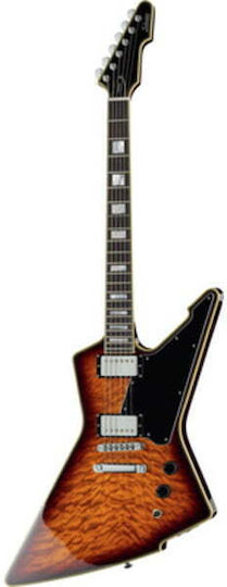 Schecter E-1 Custom Special Edition Vsb Electric Guitar Heavy Burst with Case