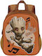 Karactermania 3D Schulranzen Rucksack Kindergarten mit Flaschenhalter Orange 26 x 11 x 31cm