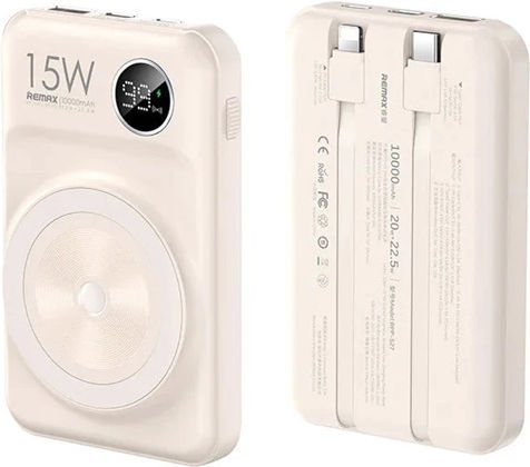 Remax Rpp-527 Power Bank 10000mAh 20W με Θύρα USB-A και Θύρα USB-C ...
