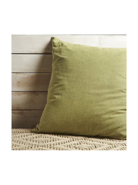 Aigaion Decorative Pillow Case Hauz Green 60x60cm.