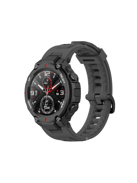 Каишка Силикон Сив (Amazfit T-Rex)