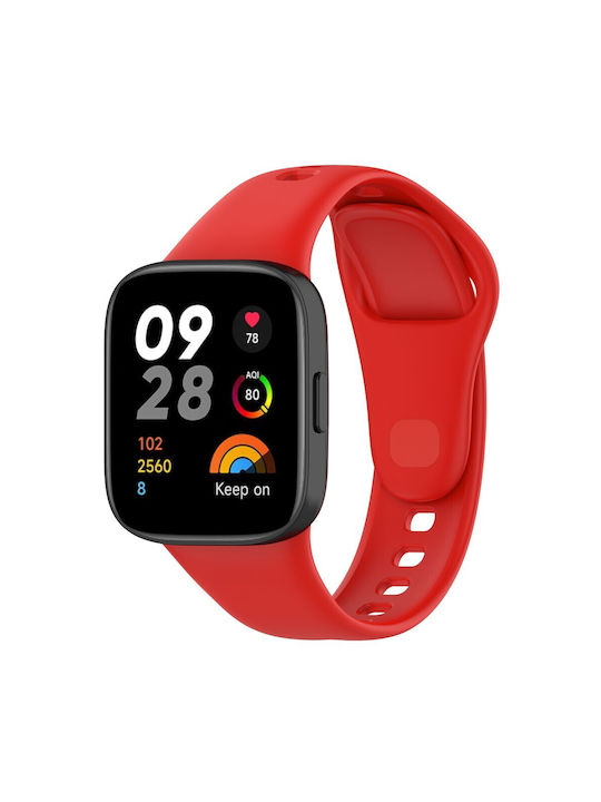 Curea Silicon Roșu (Redmi Watch 3)