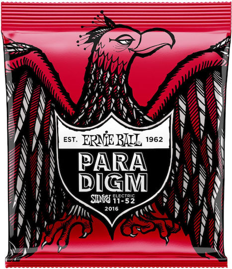 Ernie Ball Ball Burly Slinky Paradigm Electric Guitar Strings Set 11 - 52