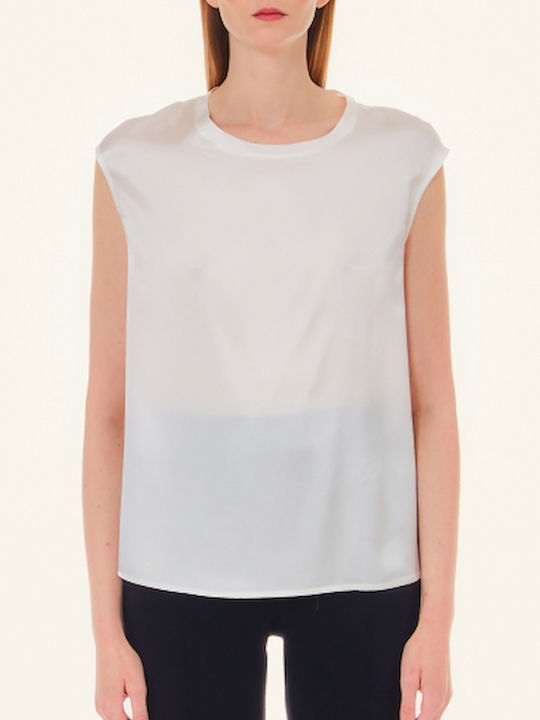 Liu Jo Women's Blouse Short Sleeve White