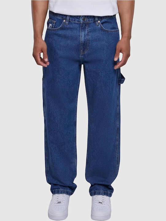 Karl Kani Men's Jeans Pants in Baggy Line Dark Blue