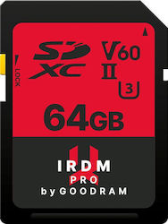 GoodRAM Irdm SDXC 64GB Class 10 U3 UHS-II