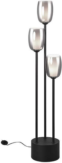 Trio Lighting Floor Lamp with Socket for Bulb E14 Silver