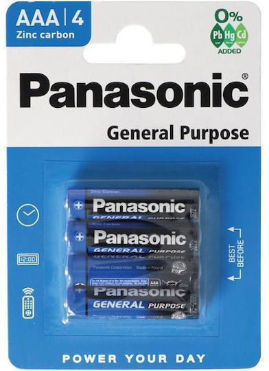 Panasonic Алкални Батерии AAA 1.5V 4бр