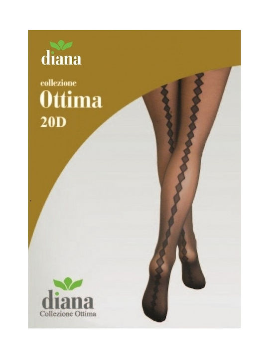 Diana Women's Pantyhose Sheer Caramel