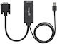 Manhattan HDMI Female to USB-A / VGA 2x Male Converter White 1 Piece 152426