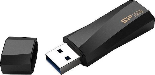 Silicon Power Blaze 256GB USB 3.2 USB Stick Black