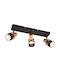 Trio Lighting Triple Spot with Socket E14 in White Color