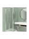 Orabella Fusion 30457 Kabine für Dusche mit Zusammenklappbar Tür 70x70x190cm Klarglas