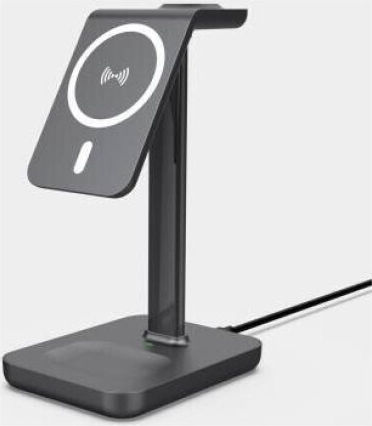 eSTUFF Încărcător pentru Serii iPhone 12 și 13, Apple Watch Negrus