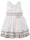 Children's Dress Sleeveless White-beige