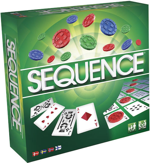 Joc de Societate Sequence - The Board Game pentru 2-12 Jucători 7+ Ani Enigma