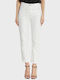 Liu Jo Women's Jean Trousers in Straight Line White