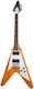 Gibson 70s Chitară Electrică Flying V Natural