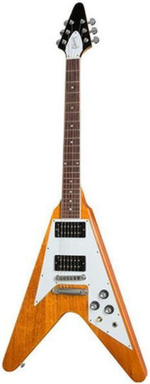 Gibson 70s Chitară Electrică Flying V Natural