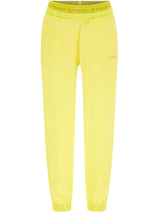 Freddy Women's Jogger Sweatpants Yellow