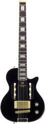 Traveler Guitar Eg-1 Custom V2 Elektrische Gitarre Schwer Schwarze Traveler Guitar Eg-1 Custom V2 Elektrische Gitarre Schwer Schwarze