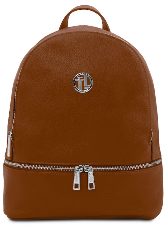 Tuscany Leather Cognac Leather Women’s Backpack