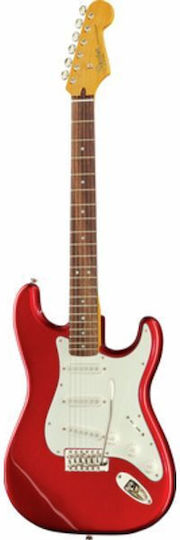 Squier Cv 60s Chitară Electrică Stratocaster cu SSS Configurație Doze Candy Apple Red cu Husă