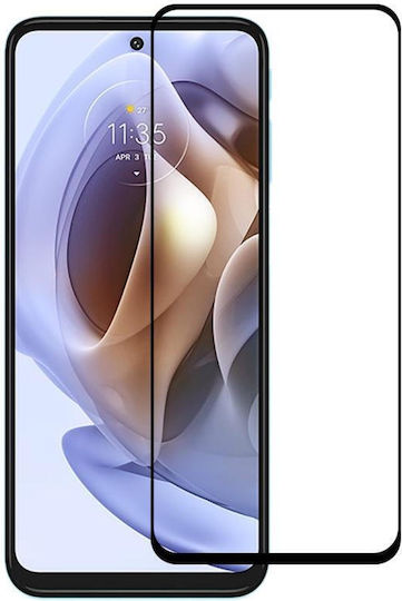 Full Glue Full Face Tempered Glass (Moto G31)