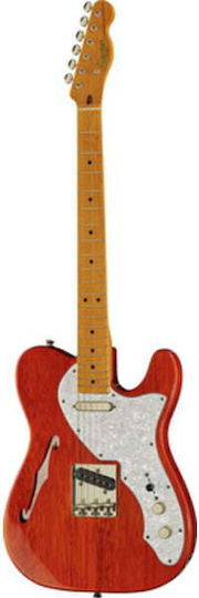 Squier Cv 60s Thinline Chitară Electrică Telecaster Roșie