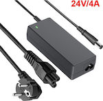 Universal Power Adapter 24V 4A 96W (AP100W-24V)