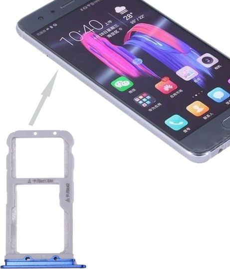 Sim-Kartenhalterung Blau für Huawei Honor 9