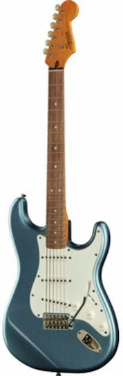 Squier Cv 60s Electric Guitar Stratocaster with SSS Pickup Configuration Lake Placid Blue with Case