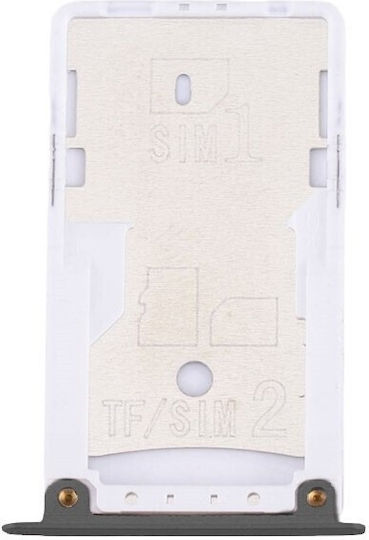 Slot Card Sim Negru pentru Xiaomi Redmi 4X