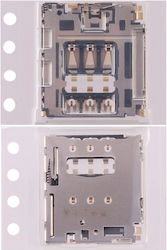 Slot Card Sim Turcoaz pentru SONY XPERIA M2 AQUA D2403/D2406 Slot Card Sim Turcoaz pentru SONY XPERIA M2 AQUA D2403/D2406