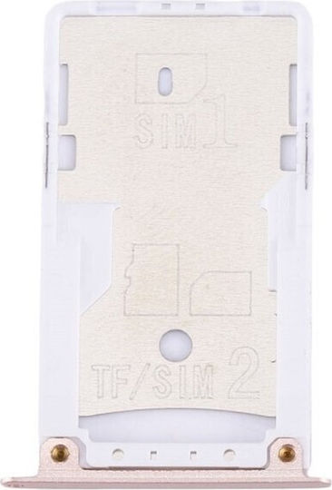 Slot Card Sim Auriu pentru Xiaomi Redmi 4X