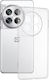 Techsuit Clear Umschlag Rückseite Silikon Transparent (OnePlus 12)