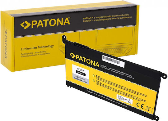 Patona Compatible Battery for Dell Inspiron / Latitude Dell Inspiron Serie 13 14 15 17 Latitude Serie 11 with 3400mAh