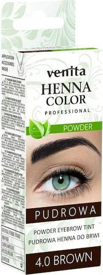 Venita Vopsea Henna Pentru Sprâncene 4.0 Castaniu