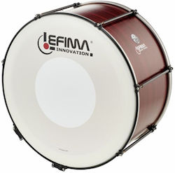 Lefima Lefima Parade Percussion Bns 2614 Walnut Bass Drum 26 Inches in Brown